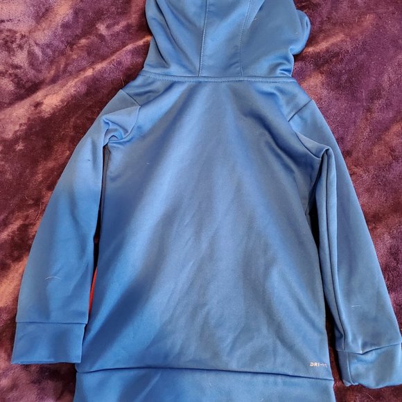 EUC Nike Dri-fit Toddler Hoddie with multi-color swoosh - Picture 7 of 15